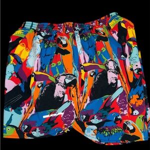 BOA Elite Moisture- Wicking Parrot Running Shorts